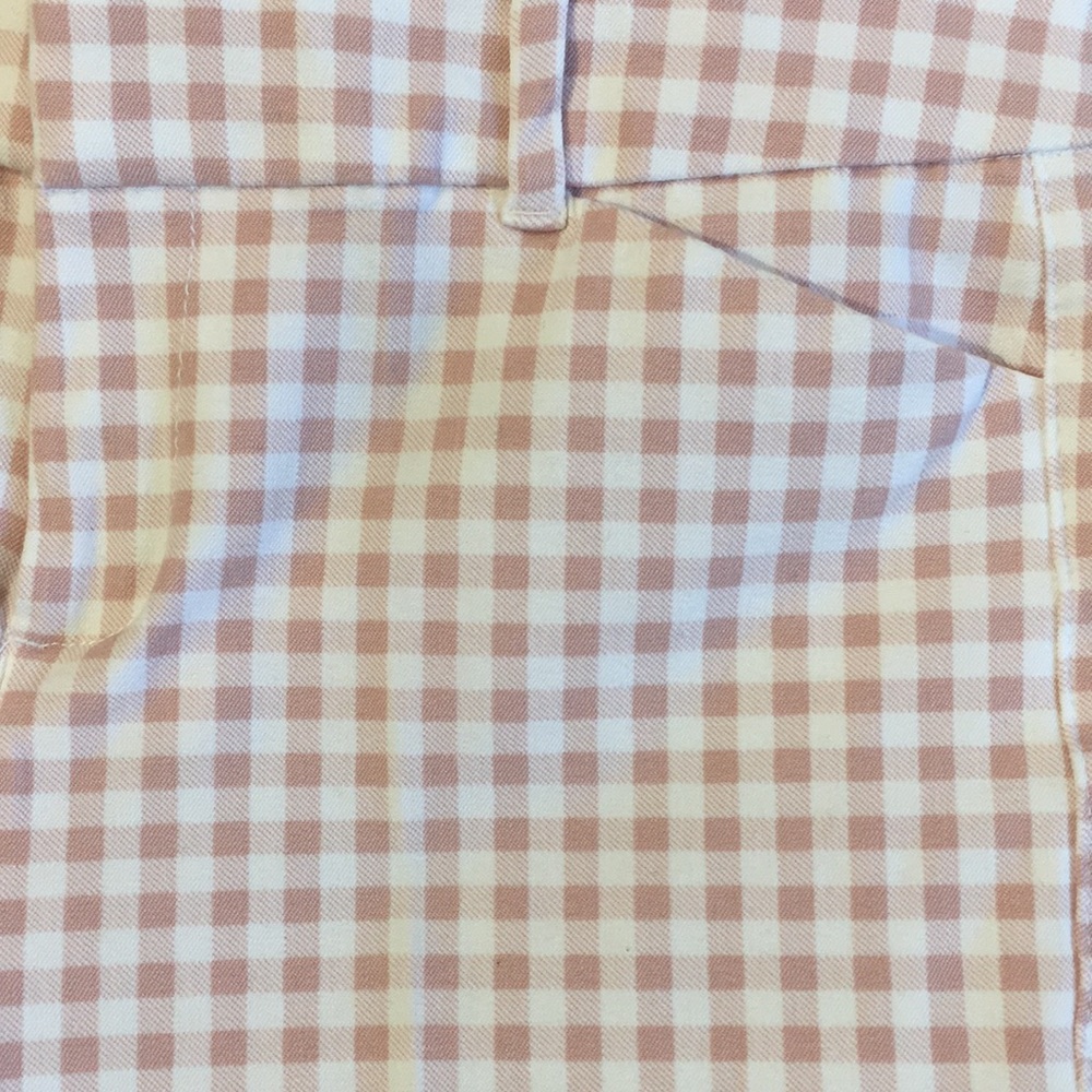 Pink Gingham Pixie Pants 6